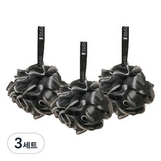 565도 대나무 숯 버블 샤워볼, 차콜, 3개입, 3세트