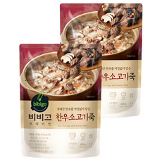 CJ bibigo 韓牛牛肉粥 420g, 2包