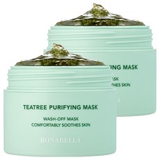 BONABELLA 茶樹潔淨舒緩面膜 100ml, 1罐, 2罐