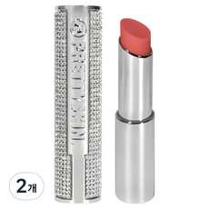 PRETTYSKIN. 水晶潤唇膏, 02 極光珊瑚(柔和蜜桃), 3g, 2個