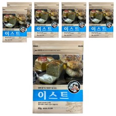 청은에프엔비 엔제스트 인스턴트 이스트 저당, 60g, 6개