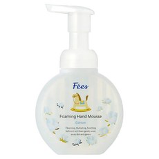 Fees BEAUTE 柔護潔手慕絲, 棉花香, 340ml, 1瓶
