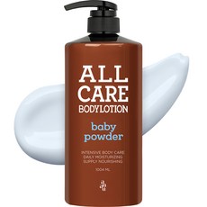 Auau All Care 身體乳 含嬰兒爽身粉香味, 1瓶, 1.004L