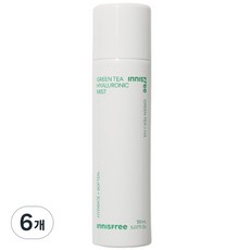 이니스프리 그린티 히알루론산 미스트, 150ml, 6개
