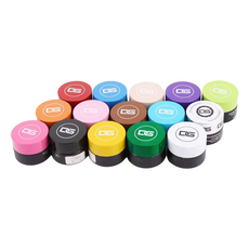 DGEL X JINI 聯名14色指甲油指甲彩繪膠14個裝 + 卸除膠1個裝 + 鐵盒組, 3g, 1個, 混合色