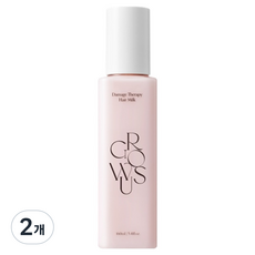 그로우어스 데미지 헤어 밀크, 2개, 160ml