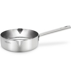 bella cuisine 電磁爐適用3層不鏽鋼單柄多用途鍋, 單色, 20cm