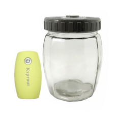 Ksprout 愛藏鮮 真空保鮮機含真空玻璃密封罐 960ml 食品級無鉛材質, 1個