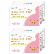 MDPAPA'S 媽咪美活維他命, 60顆, 0.6g, 2盒