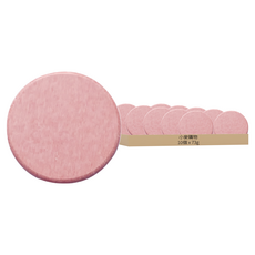 小麥購物 大理石硅藻土杯墊 G034 73g, 10個, 圓形粉色