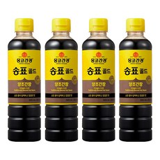 蒙古醬油 松票Gold, 500ml, 4個