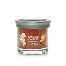 YANKee CANDLe 經典玻璃罐香氛蠟燭, 南瓜香蕉司康, 122g, 1個
