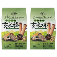 大地穀萊寶 活力十穀玄米棒 台灣本產 特選10種天然穀物 全素, 180g, 2袋