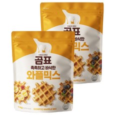 곰표 와플 믹스, 1kg, 2개