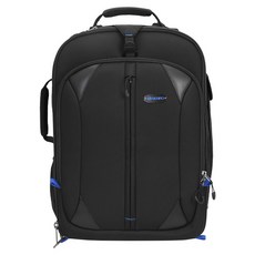 BENRO 百諾 領航者系列 空拍機雙肩包 Pioneer 350N 杜邦1680D面料 小牛皮 黑色, 1個