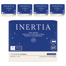inertia The Prism夜用型褲型衛生棉, 5包, 8片, M(95號以下)