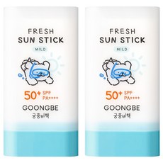 GOONGBE 宫中秘策 溫和清爽防曬棒 SPF50+ PA++++, 23g, 2條