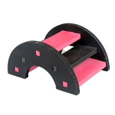 小型倉鼠拱橋玩具 N21-05, 黑粉色, 1個