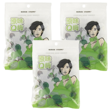 水里鄉農會 旅行隨手包 原味Q梅, 水里手採青梅, 古法醃漬, 口感軟Q彈牙, 酸甜適中, 100g, 3包