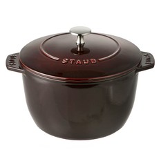 스타우브 인덕션 패밀리 라이스 꼬꼬떼 냄비, 20cm, 석류레드, 1개