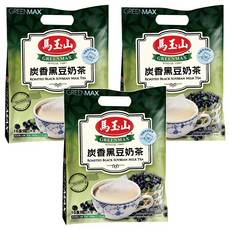 馬玉山 炭香黑豆奶茶, 20g, 16包, 2袋