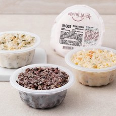 베이비본죽 유아식 영양밥 13개월이상 한우불고기비빔밥 180g + 닭고기찹쌀영양밥 180g + 치즈새우계란밥 180g + 베리까망영양밥 180g A세트, 720g, 1세트