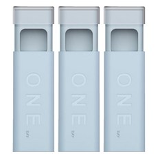 BRISK STYLE 迷你分類隨身藥盒, 藍色, 3組