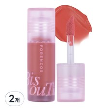 FORENCOS Tatto Bijou絲絨唇釉, 2個, 09 波瓦頓, 2g