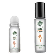 safe care 舍芙開 薄荷精油滾珠瓶 5ml+10ml, 1組, 15ml