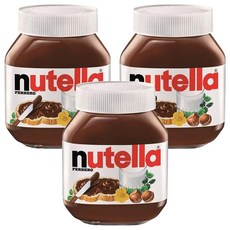 Nutella 能多益 榛果可可醬, 750g, 3罐