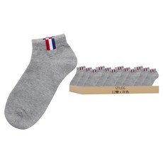 Izileg 男款國旗風運動短襪 12雙