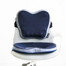 BalanceDr+ 圓形靠墊+靠墊, 真正的藍