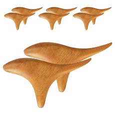 Hollypick 香木指壓棒 按摩器 20 x 18 x 10 cm, 4個, 棕色