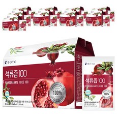 보뚜 석류즙 100, 80ml, 300개
