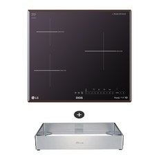 LG 디오스 인덕션 3구 전기레인지 미라듀어 글라스 방문설치, BEI3MQA, 빌트인