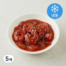 The 푸짐한 정성가득 양념새우장 (냉동), 200g, 5개