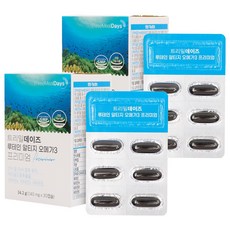 Tree Meal Days葉黃素rTG Omega-3優質 30入, 30顆, 2個