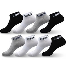Crocodile 鱷魚 男性Brandy運動襪8雙組 CD223