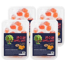 과수원 까먹는 젤리 오렌지맛, 170g, 4개
