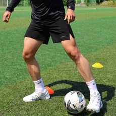 黑色 Monster Fit Cooling Woven 3 褲子運動短褲健身運動服訓練運動褲, BM210223 黑色