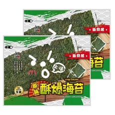 良澔 酥爆海苔 原味, 32g, 2包