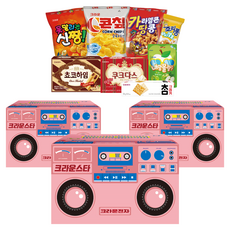 CROWN 皇冠 錄音機綜合零食組, 3組, 零食 8種