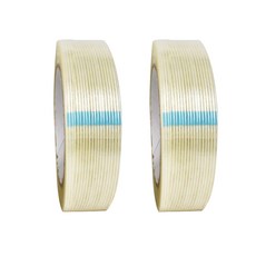 Geuruteogi Chingu 6透明玻璃纖維條紋膠帶 3.5cm x 5m, 2個