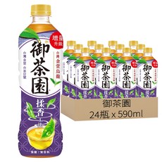 御茶園 台灣金萱烏龍茶 無糖無香料(增量), 24瓶, 590ml