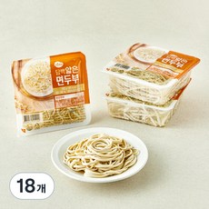 맑은물에 담백 얇은 면두부, 100g, 18개