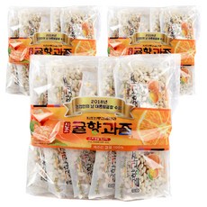 신효귤향과즐 한과 10p, 280g, 3개