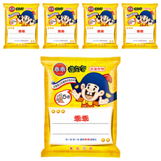 乖乖 玉米脆條 五香口味, 40g, 5包