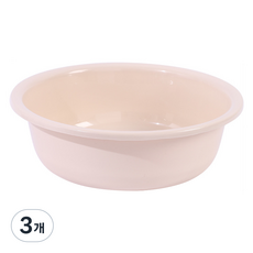 반디돌 휴대용 양동이, BW-238 빅사이즈 베이지, 3개