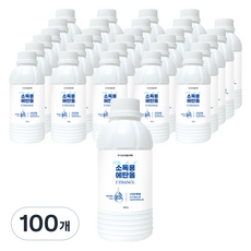 더블유제약 소독용 83% 에탄올, 100개, 250ml