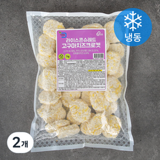 바른웰 라이스 콘슈레드 고구마치즈크로켓 (냉동), 1kg, 2개